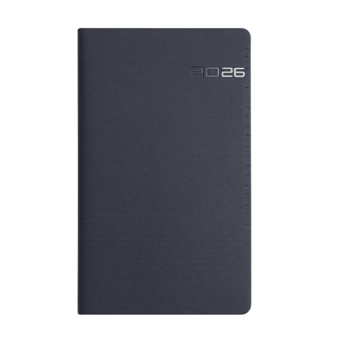 Agenda 2026 Semanal Bolso Papiro Barcelona B15 8x15cm Preta