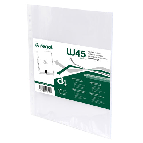 Bolsas Catálogo (Micas) A4 80mic Pack 10un