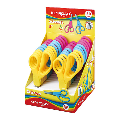 Tesoura Escolar 13cm Rosa
