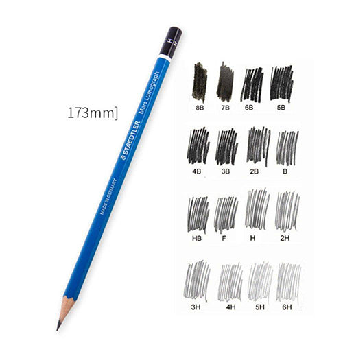 Lápis Grafite Staedtler Mars Lumograph 100-F Cx.12