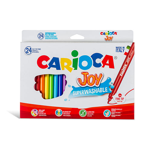 Marcadores Feltro Carioca Joy - Emb.24