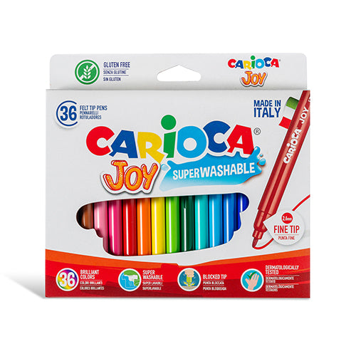 Marcadores Feltro Carioca Joy - Emb.36