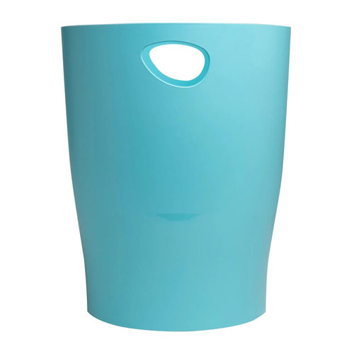 Cesto Papeis Exacompta Ecobin Skandi 15 Litros Azul Fosco