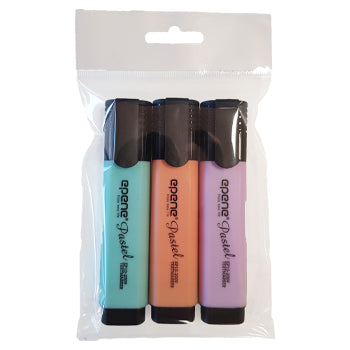 Marcador Fluorescente Epene Pastel Pack 3 Cores_2