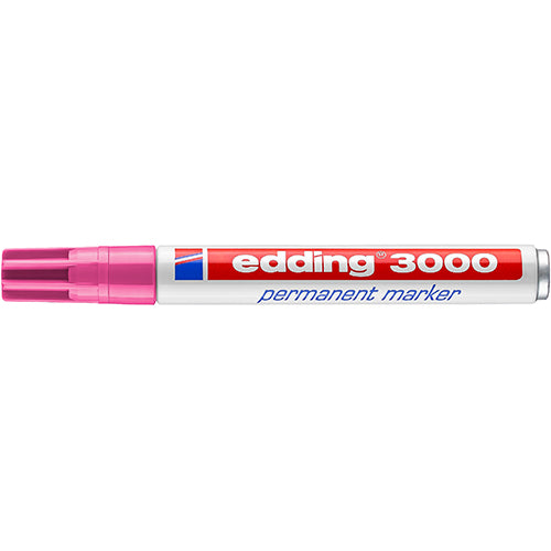 Marcador Permanente Edding 3000 Rosa