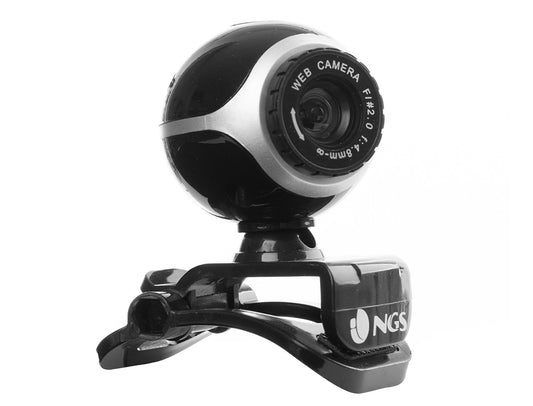 Webcam NGS Xpresscam300 com Microfone 8 mpx Usb 2.0.