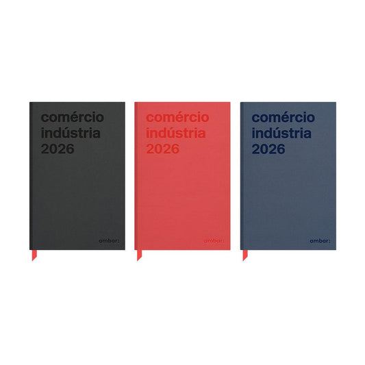 Agenda Diária 2026 Comércio & Indústria Sortido
