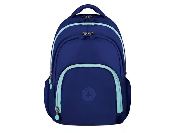 Mochila Antartik Multibolso 19L Portátil e Tablet Azul