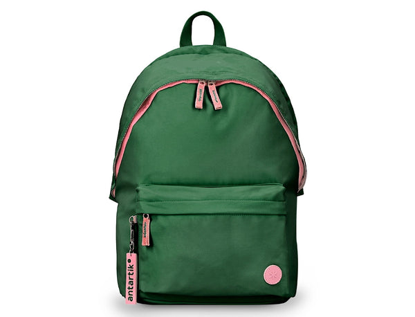 Mochila Antartik Teens 20l Compartimento Portátil Verde