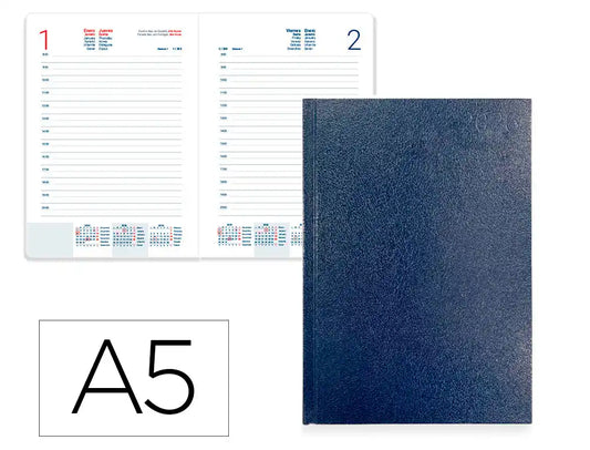 Agenda 2026 Diária Corfu 15x21cm Azul