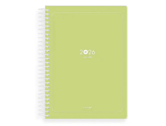 Agenda 2026 Diária Espiral Antartik Essentials A5+ Verde