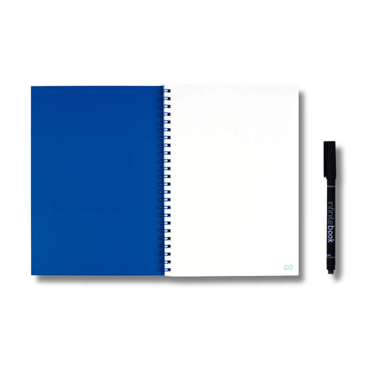 Kit Caderno Infinitebook A5 Azul