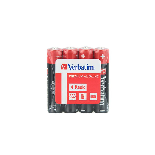 Pilhas AAA LR03 Alcalinas 1.5V 1300mAh Verbatim 49500 8un