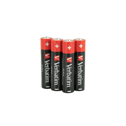 Pilhas AAA LR03 Alcalinas 1.5V 1300mAh Verbatim 49500 8un