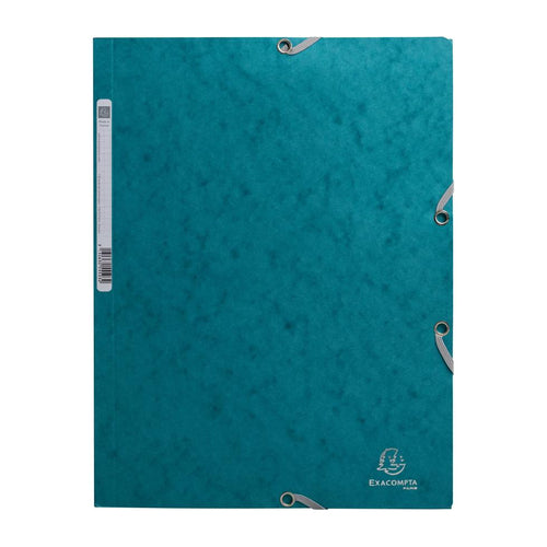 Capa Com Elásticos A4 Cla Exacompta Skandi Azul Pacífico