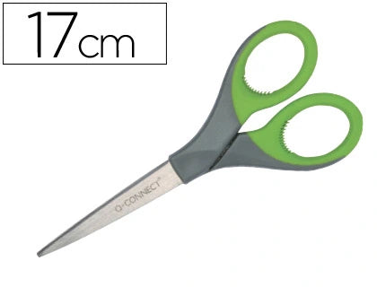 Tesoura Escritorio Q-connect Cabo em Borracha 7" 17 cm