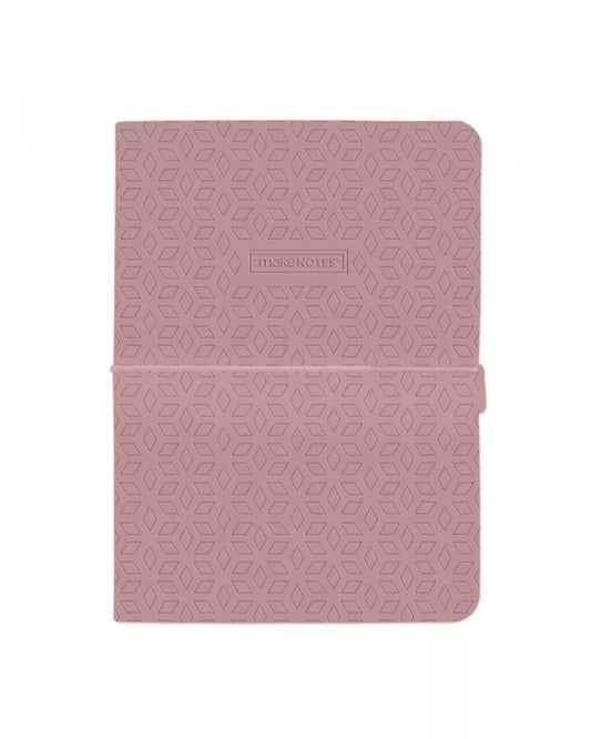 Notebook A5 Cosido 96 Fls Make Notes Pink