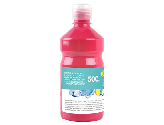 Guache Escolar 0,5L Magenta