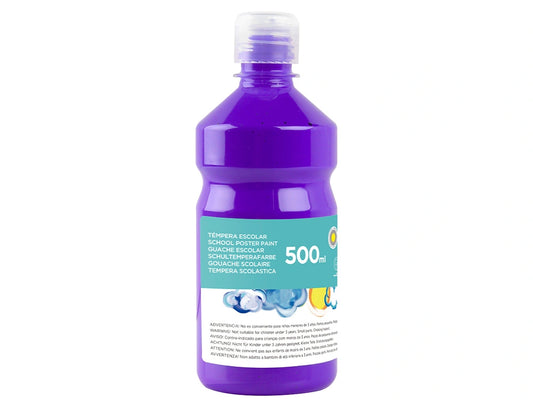 Guache Escolar 0,5L Violeta