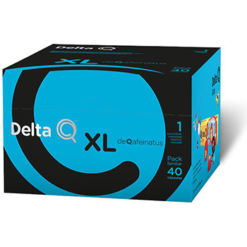 Café Cápsulas Delta Q deQafeinatus Pack XL40
