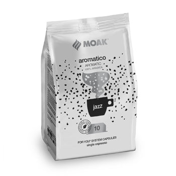 Café Cápsulas Single MOAK Aromatico Jazz 100un