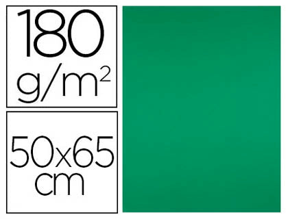 Cartolina 50X65mm 180gr Verde Natal Pack 25uni