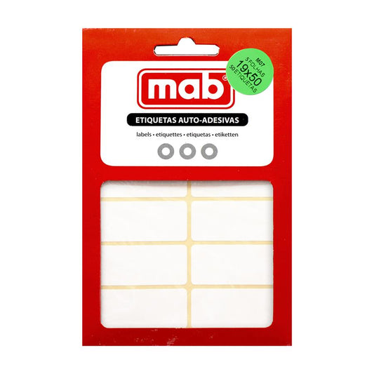 Etiquetas Permanentes 19X50