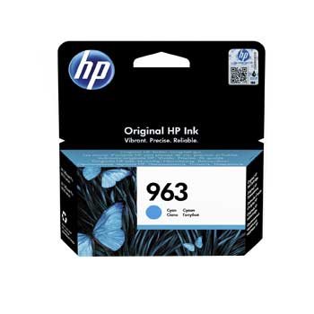 Tinteiro HP 963 Azul 3JA23A 11ml 700 Pág.