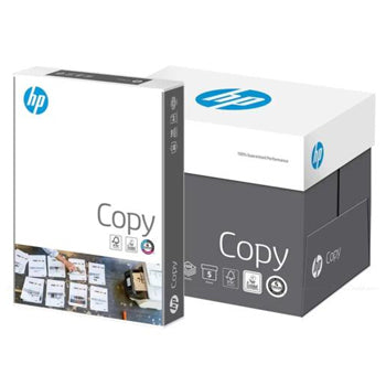 Papel Cópia A4 80gr HP Branco - Caixa de 5 Resmas x 500 Folhas