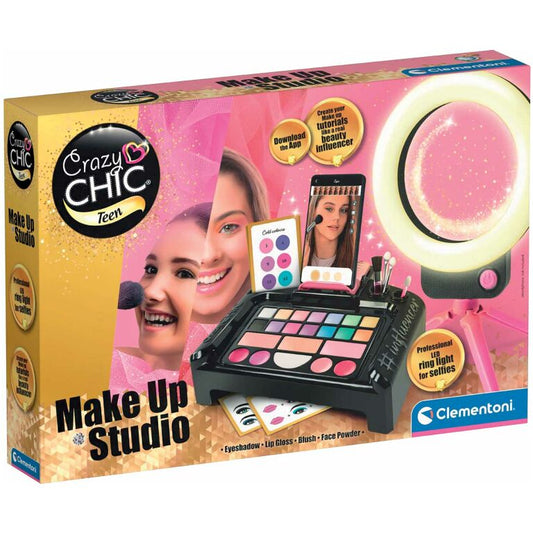 Crazy Chic Teen Make Up Studio Influencer Clementoni 18744