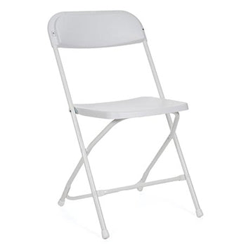 Cadeira Dobrável Plástica Branco