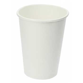 Copos Papel 237ml-8oz Branco 100un