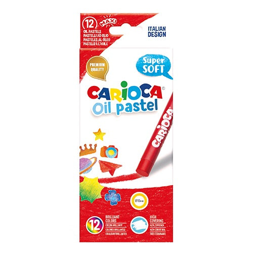 Pastel Óleo Carioca Oil Pastel Cx.12