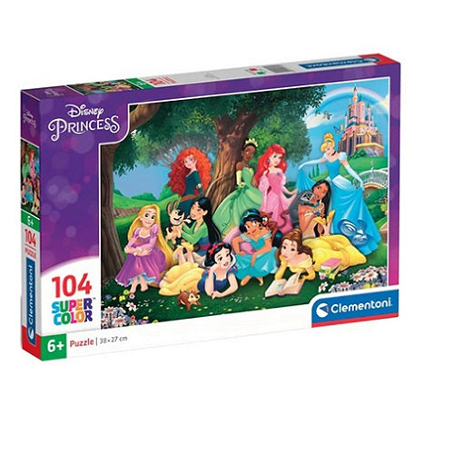 Puzzle Clementoni 104 Peças - Disney Princess II