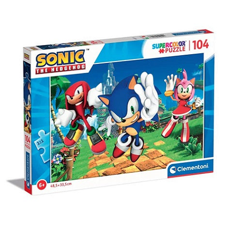 Puzzle Clementoni 104 Peças - Sonic