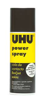Spray Cola UHU Power 200ml Transparente Universal (43195)