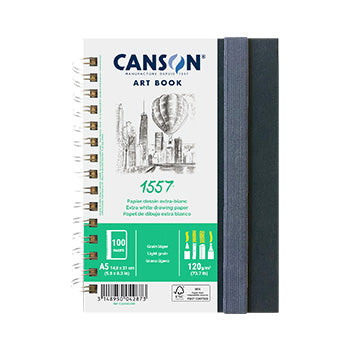 Caderno Canson Artbook 1557 A5 120gr 100 Folhas