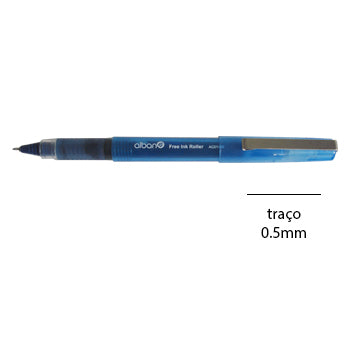 Marcador Needle Point Roller 0,5mm Azul Emb.12