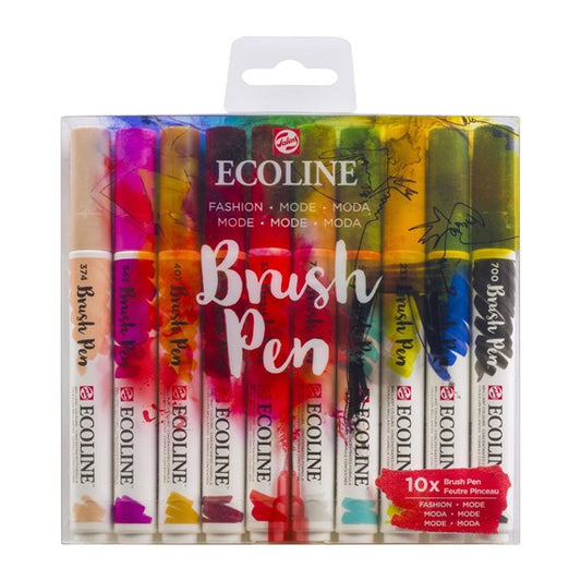 Marcadores Ecoline Brush Pen Talens Fashion 11509808