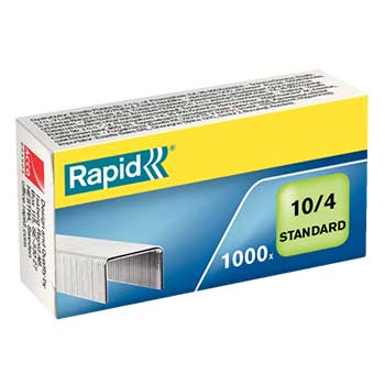 Agrafos 10 Rapid (2/ 10 Folhas) Cx1000un