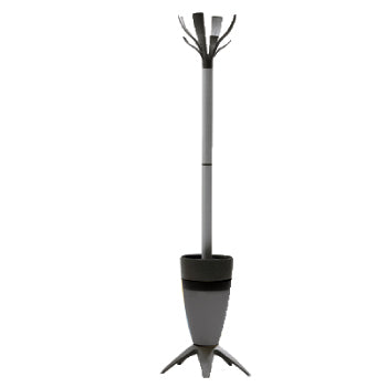 Bengaleiro e Porta Guarda Chuva cone em PP Preto