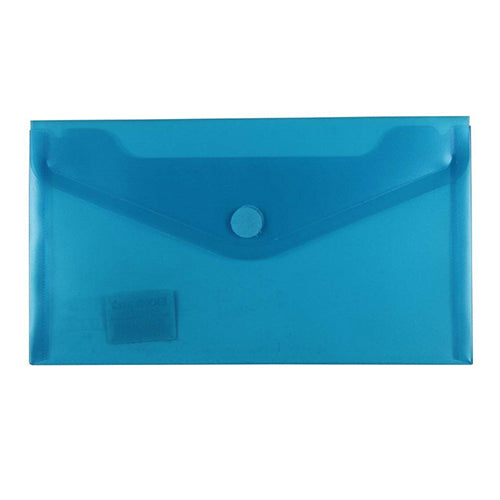 Bolsa Tipo Envelope DL Com Velcro Azul