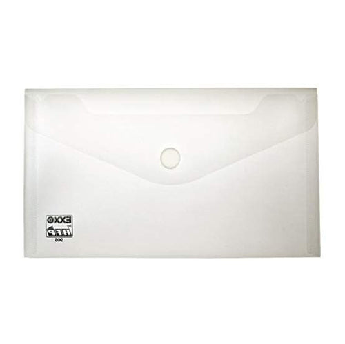Bolsa Tipo Envelope DL Com Velcro Transparente
