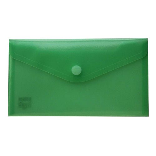 Bolsa Tipo Envelope DL Com Velcro Verde
