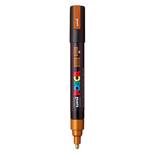 Marcador Permanente Uni Posca PC-5M Bronze (Médio 1.8-2.5mm)