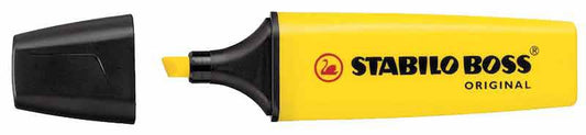 Marcador Stabillo Boss Fluorescente Amarelo 70/24