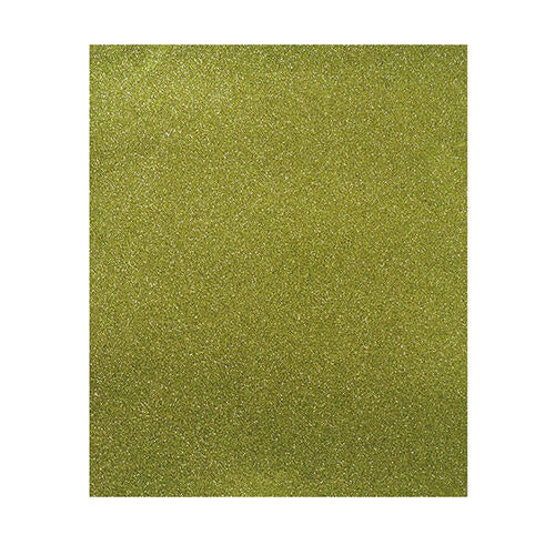 Placa Borracha Eva Brilhante Glitter Verde 40X60 Pack 10