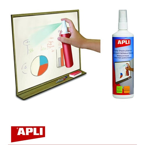 Spray Limpeza Para Quadro Branco 250ML APLI