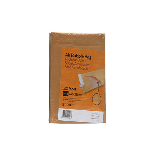 Sacos Almofadados Kraft Nº3 170X235mm Pack10