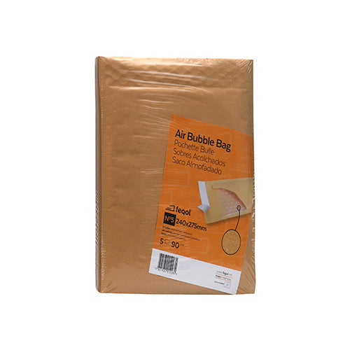 Sacos Almofadados Kraft Nº5 240X275mm Pack10